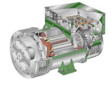 察哈尔右翼中发电机内部结构图 察哈尔右翼中发电机内部结构图